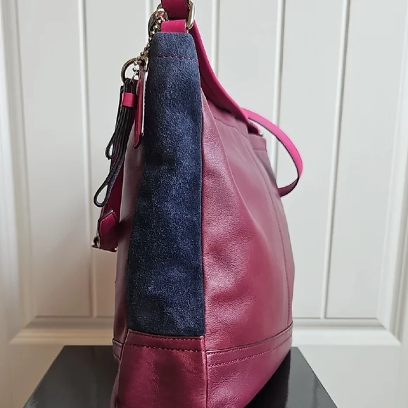 Coach 2013 Park Quilted Color Block Carrie Bag - Picture 7 of 16